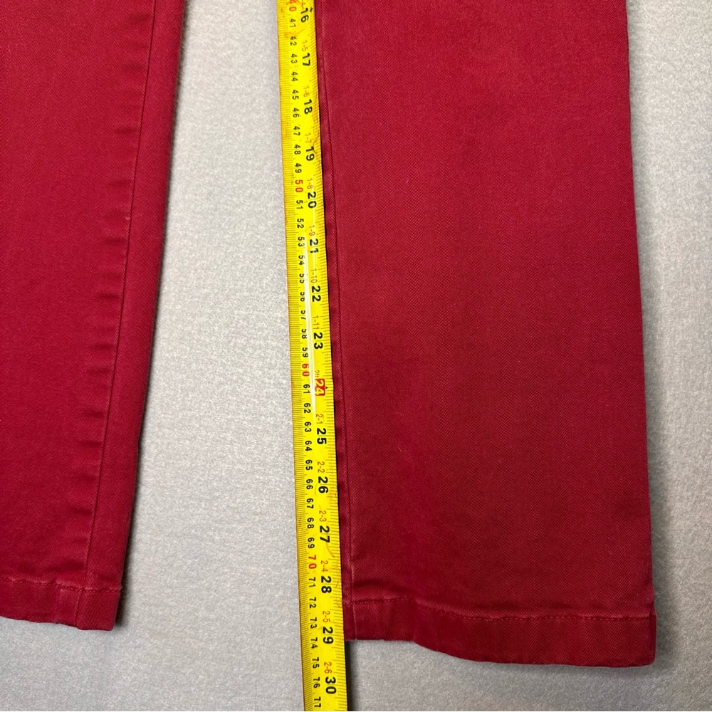 Brooks Brothers Women’s Natalie Fit 346 Chino Pants Size 6 Red/Burgundy 32x29 - Picture 11 of 13
